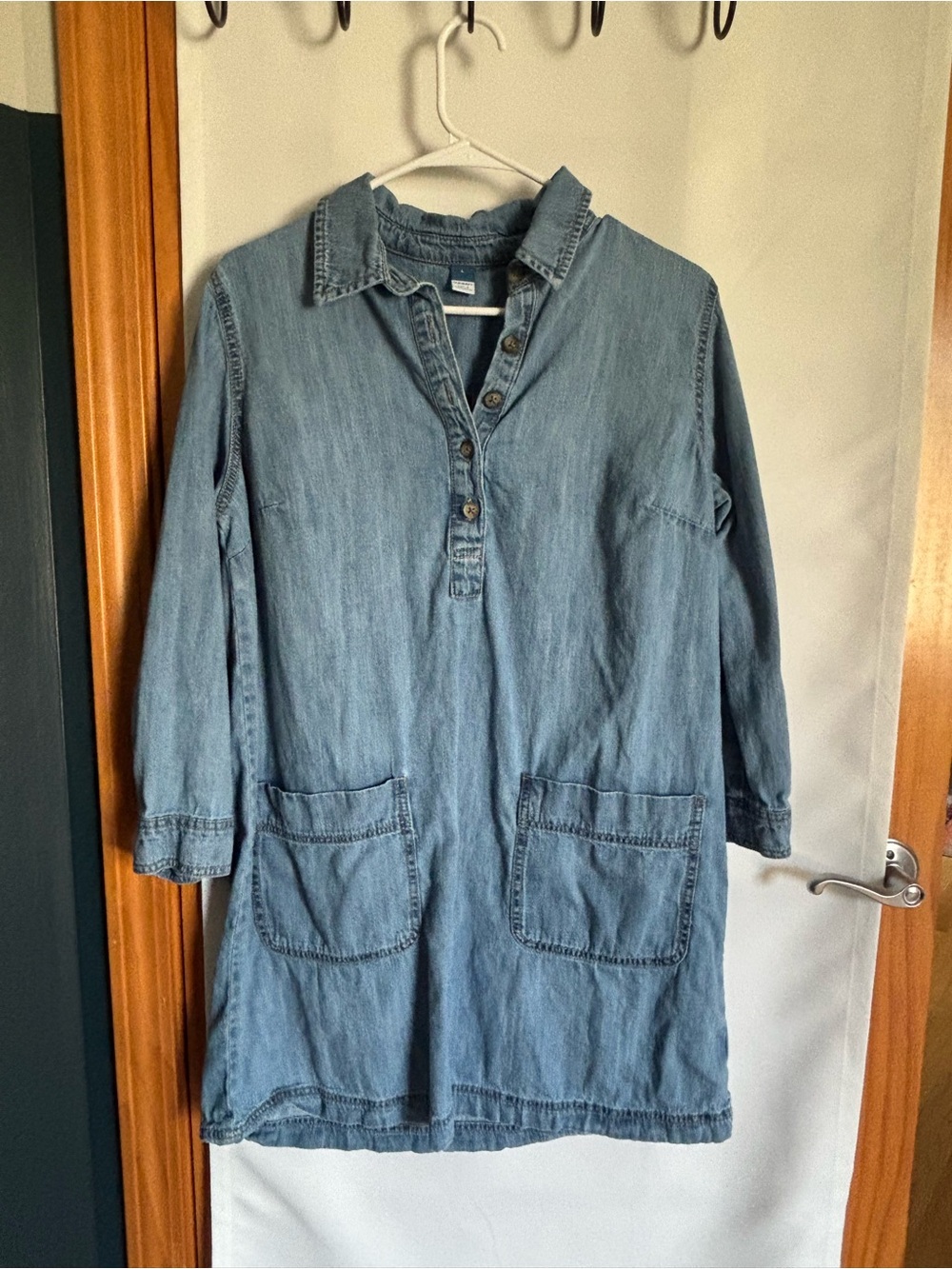 Old Navy Denim Blue Shirt Dress